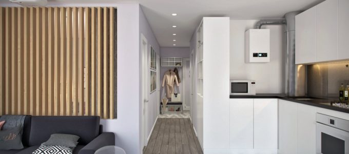 Дизайн маленькой квартиры – 41,5 кв.м.